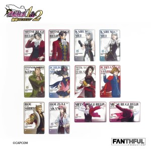 Ace Attorney Investigations Plastic Cards（blind box/12pcs）