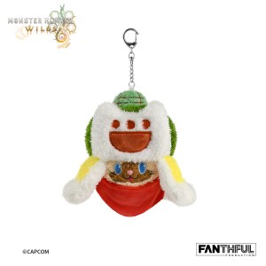Monster Hunter Wilds Plush Keychain - Palico