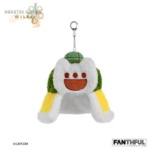 Monster Hunter Wilds Plush Keychain - Palico Hat