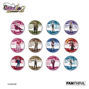 Ace Attorney Investigations Changing Badge（blind box/12pcs）