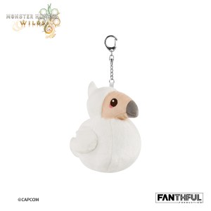 Monster Hunter Wilds Plush Keychain - Baby Seikret