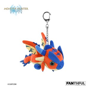Monster Hunter Stories 3 Plush Keychain (Ratha）